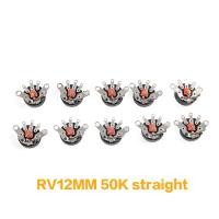 ราคา GlowingGrace 10ชิ้น เซ็ต STRAIGHT ANGLE Radio Potentiometer RV12MM B103 B10K B503 B50K Power Amplifier Volume Potentiometer พร้อม SWITCH (22580015930)