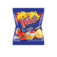 ราคา Jazz แจ็กซ์ 5 มันฝรั่งแท่งทอดกรอบ พร้อมซอสมะเขือเทศ และ ซอสพริก 12 ก แพ็ค 12 (23139135793)