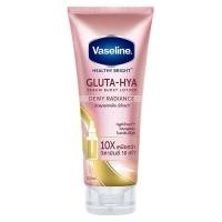 ราคา เพิ่มสูตรใหม่ Vaseline วาสลีน เฮลธี้ ไบรท์ กลูต้า ไฮยา เซรั่ม เบิสท์ โลชั่น ดิวอี้ เรเดียนซ์ ฟลอเลส โกลว์ 170 มล 300 มล โลชั่น บำรุงผิว (15603387968)