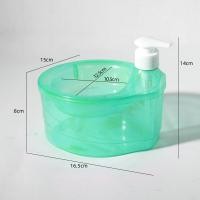 ราคา เครื่องจ่ายสบู่ล้างจาน แบบแมนนวล ขวดใส่น้ำยาล้างจาน ที่จ่ายสบู่ล้างจาน แถมฟรีฟองน้ำ ขวดปั๊มใช้งานง่าย (24108541419)