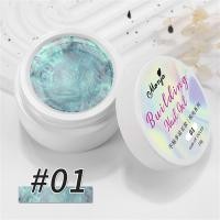 ราคา BeautyIU LaMart Store 6สี เจลต่อเล็บ แบบปั้นได้ ไม่ติดมือ เจลปั้น5D เจลดินน้ำมัน เล็บศิลปะเล็บ เนื้อเนียน ขาว ไม่เหนียว Universal Nail Art Gel UV LED Nail Extension Gel COD (24411099365)