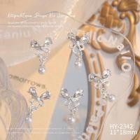 ราคา 10Pcs Set Silver Pendant Nail Art Decoration 3D Alloy Nail Charms Decorations kawaii Star Moon Accessories Glitter Rhinestone Nail Art (22521474772)
