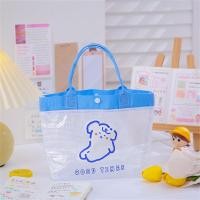ราคา HNQH Waterproof Handbag Style Cute Mesh Bag Waterproof Bag Convenient Travel Beach Bag Outdoor StorageTote Bag (23453596769)