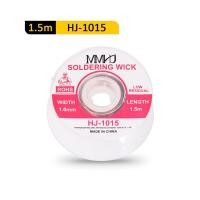 ราคา ลวดซับตะกั่ว ลวดดูดตะกั่วบัดกรี ลวดซับตะกั่วบัดกรี วัสดุงานซ่อมดูดซับตะกั่วงานบัดกรี ลวดดูดซับดีบุกและสารตกค้างต่ำ ยาว1 5m HJ 1015 CP 2015 CP 3015 (23234703144)