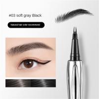 ราคา Tattie Hot new products A M G Two Fork Eyebrow Pen Waterproof Sweat proof Silky and Easy to Color Natural and Long lasting Wild Eyebrow Pen (22628377940)