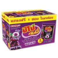 ราคา ปีโป้กัมมี่ 7 รส ใหม่ ปีโป้กัมมี่ ฟิลล์ รส องุ่น ลิ้นจี โคล่า ปีโป้กัมมี่โยเกิร์ต หมีแพนด้า เรียลฟรุ๊ต แบล็คเคอเรนท์ 1กล่อง 12 ซอง (12734520299)