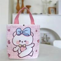 ราคา Belfoyer กระเป๋าผ้าใบมือถือขนาดเล็กสำหรับเป็นของขวัญโรงเรียนอนุบาลสไตล์น่ารักกระเป๋าผ้าใบผ้าใบลายการ์ตูน (23965382930)