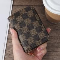 ราคา YONGQING กระเป๋าสตางค์ผู้ถือบัตรอินเทรนด์ซิปออกแบบสไตล์วินเทจสำหรับผู้หญิงและผู้หญิงผู้ถือบัตรหลาย (23889708106)