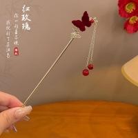 ราคา Chinese Style Wooden Tassel Hairpin for Women Vintage Elegant Hair Stick Qipao Hanfu Chinese Hairpin Hair Accessories (23636996496)