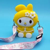 ราคา Cartoon Little Flower Rabbit Childrens Shoulder Bag Diagonal Cross Bag Storage Earphone Bag Cartoon Cute Student Bag (23999986017)