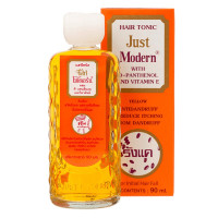 ราคา Just Modern จัสท์โมเดอร์น แฮร์โทนิค สูตรผสมดี แพนธีนอลและวิตามินอี 90 มล สีเหลือง สำหรับผมร่วงแรกเริ่ม (20024190966)