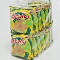 ราคา ข้าวเกรียบ ฟีบัสโรล ข้าวเกรียบทอด ซอง เขียว รสข้าวโพด 15 กรัม 12 ซอง ขนมซอง (14235014547)