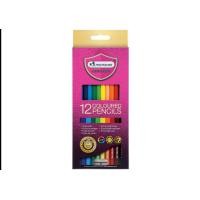 ราคา รุ่นใหม่ สีสดกว่าเดิม ดินสอสี สีไม้ มาสเตอร์อาร์ต Master art 12 24 36 48สี มี แบบแท่งยาว1หัว และ แบบ 2 หัว 1 กล่อง (17468190558)