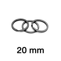 ราคา ห่วงกุญแจ แหวนแบนหนา สีดำ ทอง โรสโกลด์ บรอนซ์ ขนาด 20 25 30 35 mm ห่วงซ้อน ห่วงกระเป๋า DIY ส่งจากไทย (22093043879)