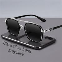 ราคา Polarized Square Metal Sunglasses Women Men Trending Products Polaroid Car Driving Glasses (22537415994)