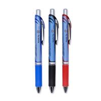 ราคา ปากกาเจลเพนเทล แบบกด ขนาด 0 5 0 7 และ 1 0 มม หมึกสีน้ำเงินแดงดำ เปลี่ยนไส้ได้ จำนวน 1 ชิ้น ปากกา pentel energel เขียนลื่น Gel Pen (23624383383)