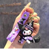 ราคา พร้อมส่ง พวงกุญแจคุโรมิ พวงกุญแจSanrio ลายการ์ตูน คุโรมิ Kuromi พวงกุญแจ (24116197718)