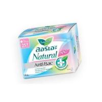 ราคา ลอรีเอะ เนเชอรัลสลิม Antibac 25ซม 14ชิ้น (19796026153)