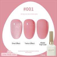 ราคา NUDE PINK UV GEL POLISH สีเจล สีเจลทาเล็บ สีนู้ด สีนู้ดชมพู โทนสีสุขภาพ สีสุขภาพดี ยี่ห้อ XEIJAYI 15ml ชนิดเจล ต้องอบ (22029083488)