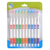 ราคา ราคาส่ง แปรงสีฟันของผู้ใหญ่ ขนนุ่ม 1แพ็ค 10ชิ้น แปรงสีฟันชาโคล แปรงสีฟันผู้ใหญ่ แปรงขนสีดำ (23345573572)
