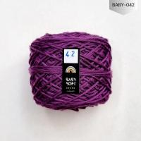 ราคา ไหมพรม 4Ply ไหมพรมเบบี้ซอฟท์ เบบี้ซิลค์ ไหมพรมสำหรับเด็ก 4Ply 100G I ไหมพรมฟ้ามุ่ย Fahmui Yarn (19649313422)