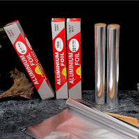 ราคา ฟอยล์ห่ออาหาร 5 10M กระดาษฟอยล์ ฟอยล์อะลูมิเนียม Aluminiumfoil Foil ฟอยล์ ฟอยล์อบอาหาร ฟลอยห่ออาหาร ฟรอยห่ออาหาร กระดาษอะลูมิเนียมฟอยล์ห่ออาหาร (19460918549)
