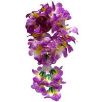 ราคา พวงมาลัยดอกกล้วยไม้ สีเสมือนจริง (19040475367)