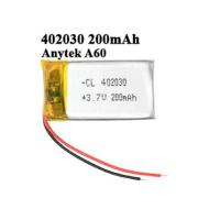 ราคา แบตเตอรี่กล้อง Anytek Q2N A60 A78 G66 G1W Capacitor 402030 532533 3 7V polymer lithium battery สำหรับ GPS mp4 โทรศัพท์ ลำโพง กล้องติดรถยนต์ (12332102842)