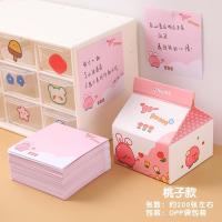 ราคา พร้อมส่ง กระดาษโน๊ต จุใจ 200 แผ่น ลายกล่องนมผลไม้ แบบไม่มีกาวในตัว กระดาษโน๊ตน่ารัก กระดาษโพสอิท Sticky Note (9140962892)