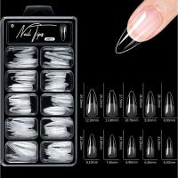 ราคา เล็บปลอมต่อเล็บ เล็บPVC เล็บปลอมติดเล็บ PVC TIP BLACK (23987207349)