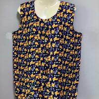 ราคา เสื้อกระดุมผ่าหน้า เสื้อผู้ใหญ่ เสื้อคอกลมแขนกุด กระดุมหน้า (13047927592)