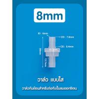 ราคา วาล์วกันย้อน วาล์วกันน้ำย้อนกลับ check valve สีฟ้า แบบใส ช่วยกันน้ำย้อนไหลกลับ (24448199525)