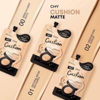 ราคา คุชชั่น CHY Cushion Matte คุชชั่นโฮยอน สูตรใหม่ คุชชั่นCHY แบบซอง 3 เฉดสี คุชชั่นเนื้อแมท ปกปิด กันน้ำ กันเหงื่อ เบลอรูขุมขน 1ซอง (17256744600)