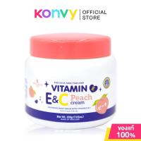 Precious Skin Vitamin E&C Peach Cream ครีมบำรุงผิวกาย 200g