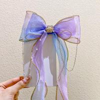 ราคา โบว์ลูกไม้ปักริบบิ้นเด็กคลิปติดผมเจ้าหญิงกิ๊บ Elsa (21672038007)