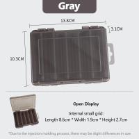 ราคา กล่องเก็บเหยื่อ กล่องพลาสติก กล่องใส่เหยื่อ 2 ชั้น กล่องอเนกประสงค์ กล่องใส่อุปกรณ์ตกปลา กล่องใส่เหยื่อปลอม แบบหนา (23763669050)