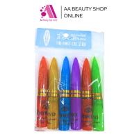 ราคา ส่งฟรี ดินสอเขียนขอบตาแขก DOMINO กันน้ำ 1 แพ็ค มี 6 แท่ง (24261263286)