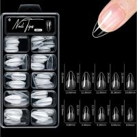 ราคา เล็บปลอมต่อเล็บ เล็บPVC เล็บปลอมติดเล็บ PVC TIP BLACK (23987207346)