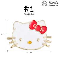 ราคา ร้านในไทยพร้อมส่ง เข็มกลัดเซ็ทเฮลโล คิตตี้ ซานริโอ้ Hello Kitty Sanrio Enamel Brooch Pin Set (23589819993)