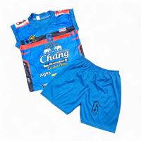 ราคา ชุดบอลเด็ก เสื้อแขนกุด เสื้อกล้าม กางเกงขาสั้น ผ้ามัน ไซส์ S M ชุดบอล ชุดกีฬา ชุดเด็กผู้ชาย 9 เดือน 4 ขวบ SPO0001 (23662586016)