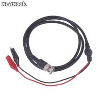 ราคา NestNook สายโพรบออสซิลโลสโคปสำหรับทดสอบออสซิลโลสโคป1เมตรปลั๊กตัวผู้แบบ Q9คลิปคู่สายทดสอบออสซิลโลสซิลโลสโคปทดสอบออสซิลโลสโคป (24438835516)
