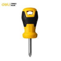 ราคา Deli ไขควงปากแฉก ไขควงหัวโต ไขควง ก้านกลม หัวแฉก PH เบอร์ 2 ยาว 38 mm หัวสลับ ทนทาน แข็งแรง แบบสั้น Philips Screwdriver (20334598050)