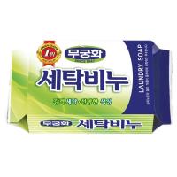 ราคา สบู่ซักผ้าเกาหลี มูกุงฮวา laundry soap 230g 세탁비누 99percent Sterilization Laundry Soap 230g 무궁화 살균 비누 (23146142037)