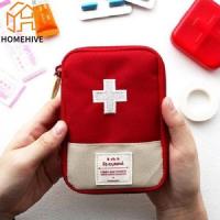 ราคา HomeHive Organizer Storage Neat Convenient Mini First Aid Kit Organizer First Aid Kit Pill Practical Emergency Bag Outdoor Handy (24586977298)