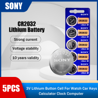 ราคา 5PCS SONY CR2032 Lithium ถ่านกระดุม 3V Sony ถ่านกระดุม เครื่องชั่งน้ำหนักดิจิตอล เครื่องคิดเลข รีโมทรถยนต์ CR2032 DL2032 ECR2032 5004LC KCR2032 BR2032 Button Coin Cell Battery (14535824998)
