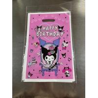 ราคา ชุดรูปแบบ Kuromi ถ้วยจานสำหรับงานเลี้ยงแบบใช้แล้วทิ้งสำหรับเด็กผู้หญิงผ้าปูโต๊ะส้อมแบบช้อน Sanrio Kuromi Melody ปาร์ตี้วันเกิด (22937391473)