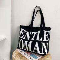 ราคา S way PIYU Hot Korean Style Tote Bag Stylish Large Capacity Tote Bag European And American Letter Printed Canvas Tote Bag (24285350478)