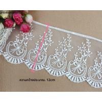 ราคา ผ้าอีเจนส์สีดำและสีขาว ลูกไม้ละลายน้ำ DIY วัสดุสำหรับตกแต่งกระโปรงและเสื้อผ้า ขอบลูกไม้ วัสดุสำหรับเย็บผ้า (23827584380)