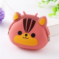 ราคา Cute silicone coin purse cartoon animal earphone storage bag mini portable wallet (24110915222)