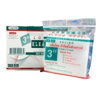 ราคา LONGMED KLEAN GAUZE ลองเมด คลีนก๊อซ ผ้าก๊อซใยสังเคราะห์ 2 นิ้ว 3 นิ้ว 4 นิ้ว 10 ห่อ กล่อง (16410493654)